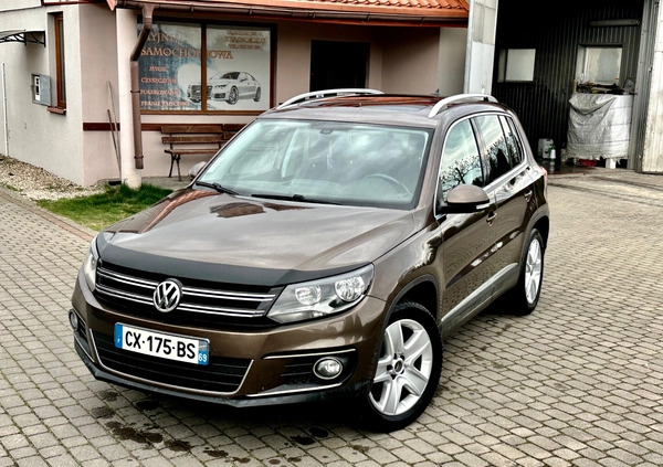 Volkswagen Tiguan cena 39900 przebieg: 172555, rok produkcji 2012 z Ostrołęka małe 106